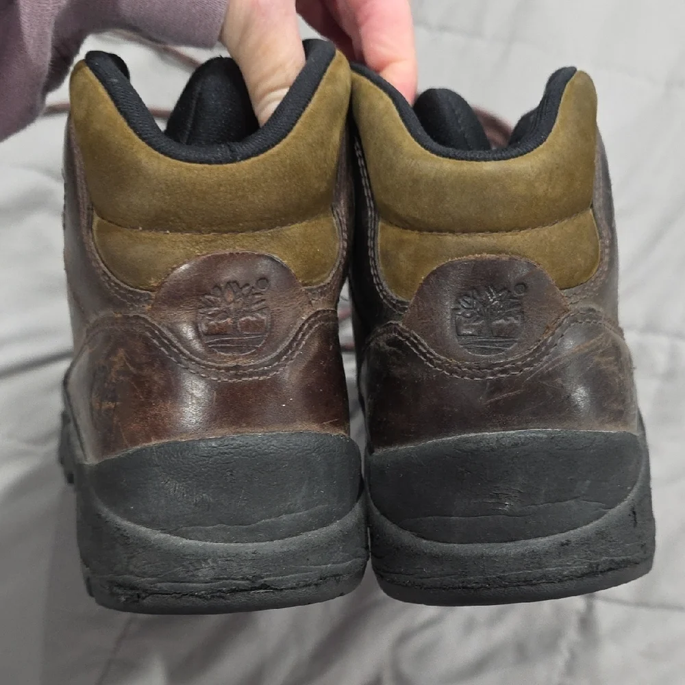 Timberland Men's Dark‎ Brown Leather Boots
